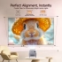 Magcubic X7 1000 ANSI Android 14 Home 1080P 4K Theater Projector